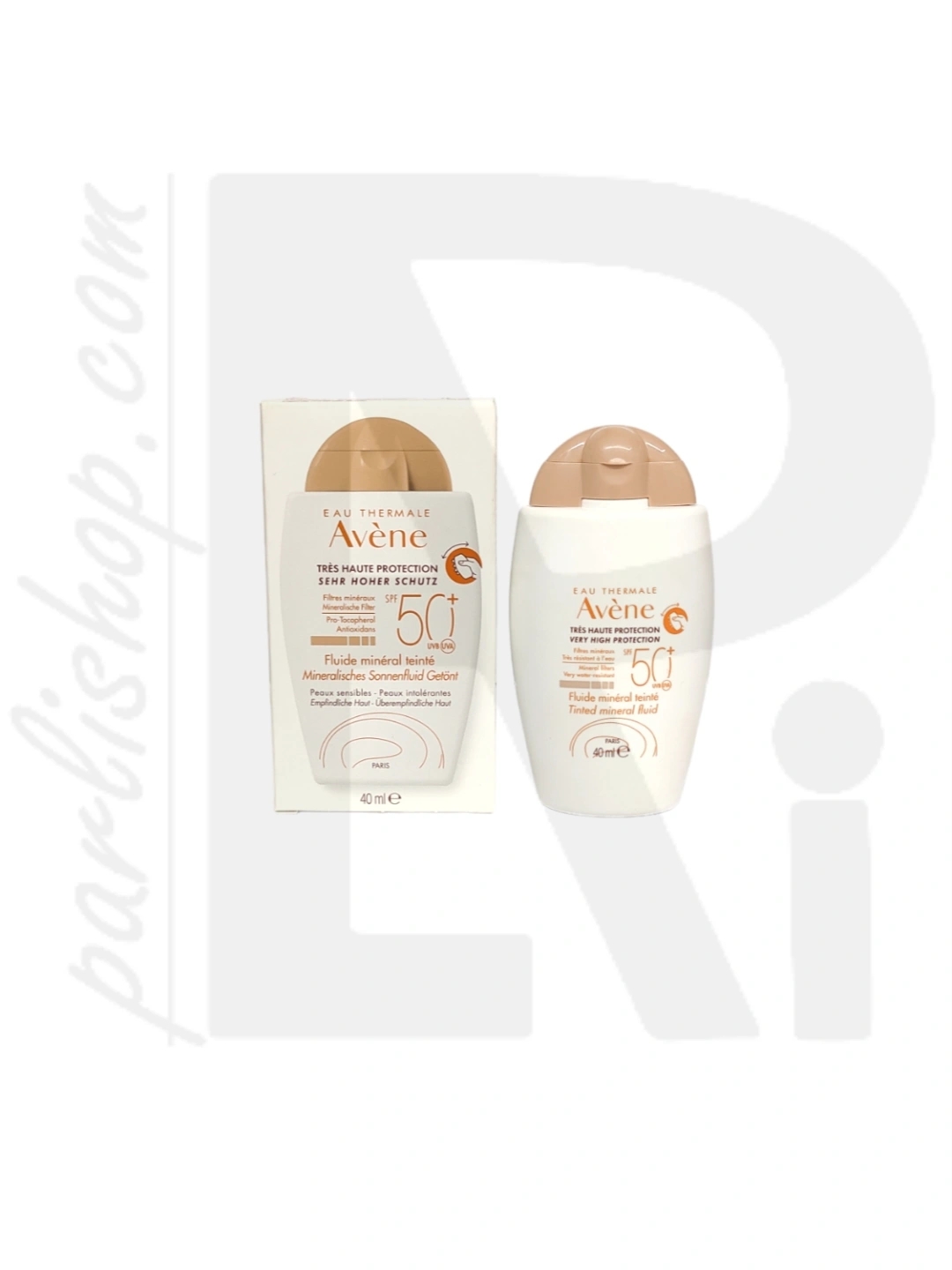 ضد آفتاب بژ طبیعی فیوژن واتر مینرال Avene