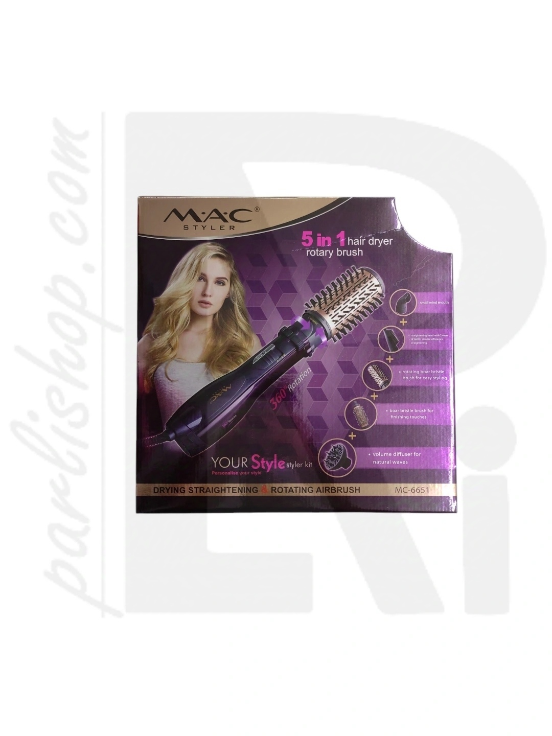 سشوار چرخشی MAC STYLER مدل MC-6651