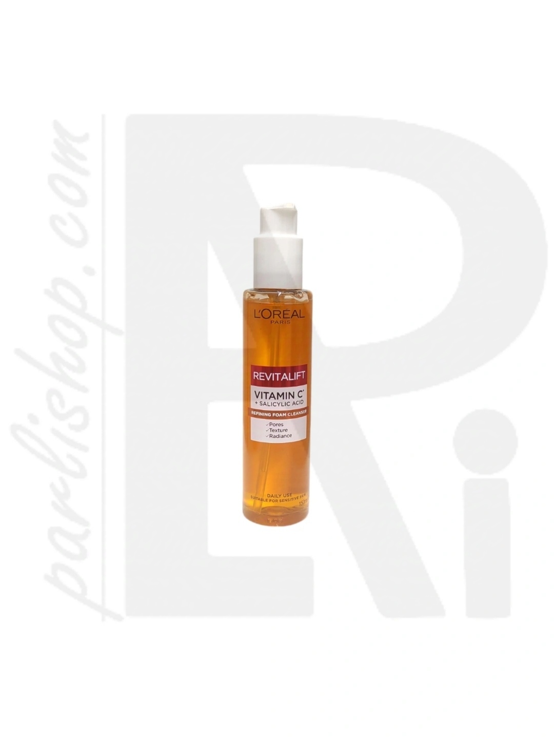 ژل شستشو ویتامین سی LOREAL مدل REVITALIFT