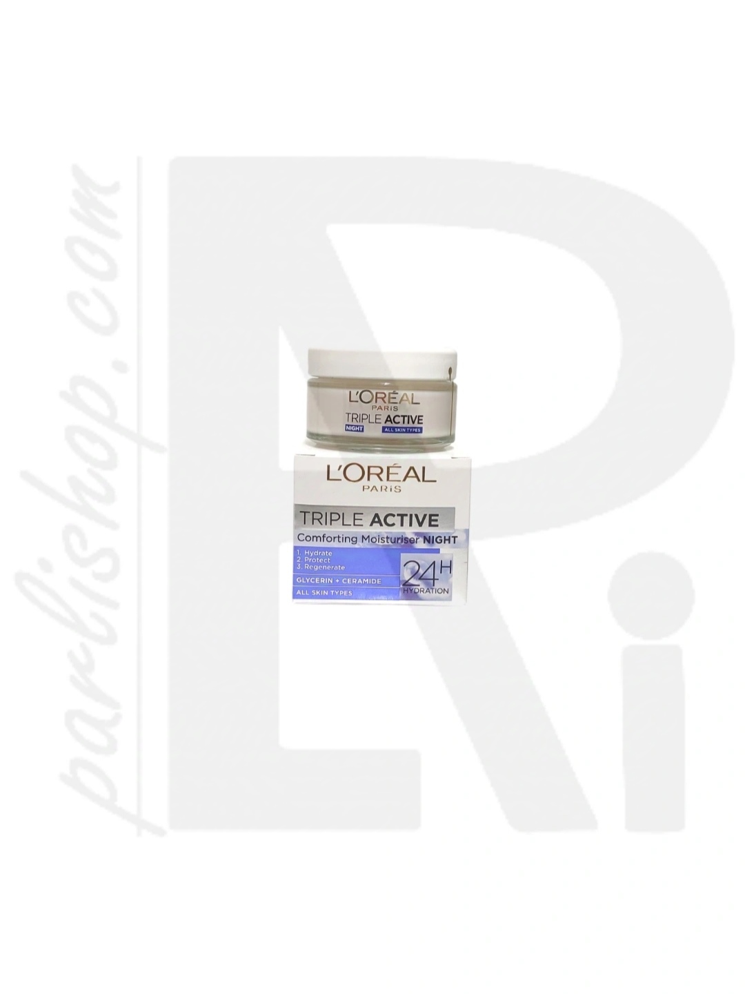 کرم شب آبرسان 24 ساعته LOREAL مدل Triple Active