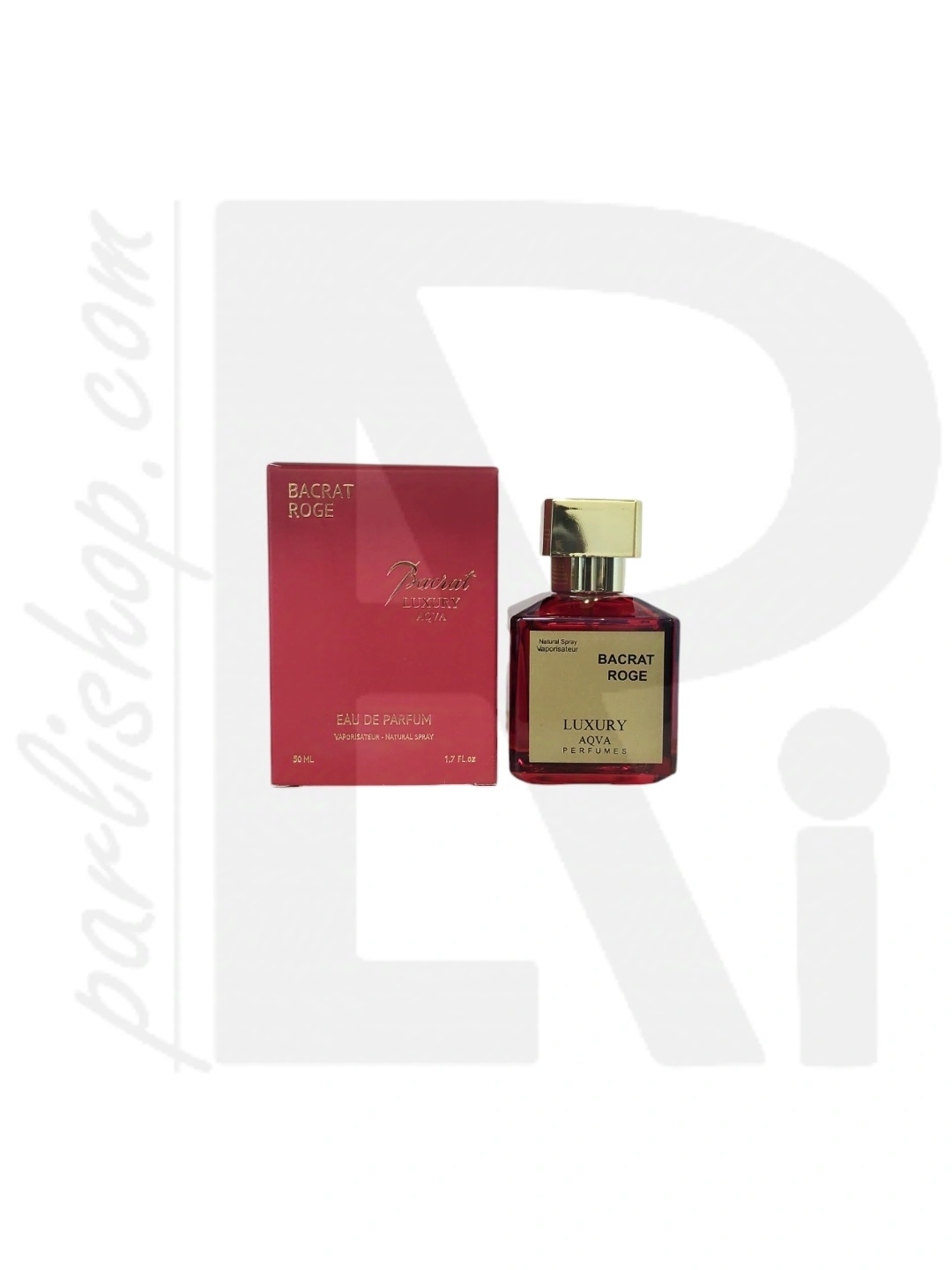 عطر جیبی 50ml باکارات رژ قرمز LUXURY AQUA