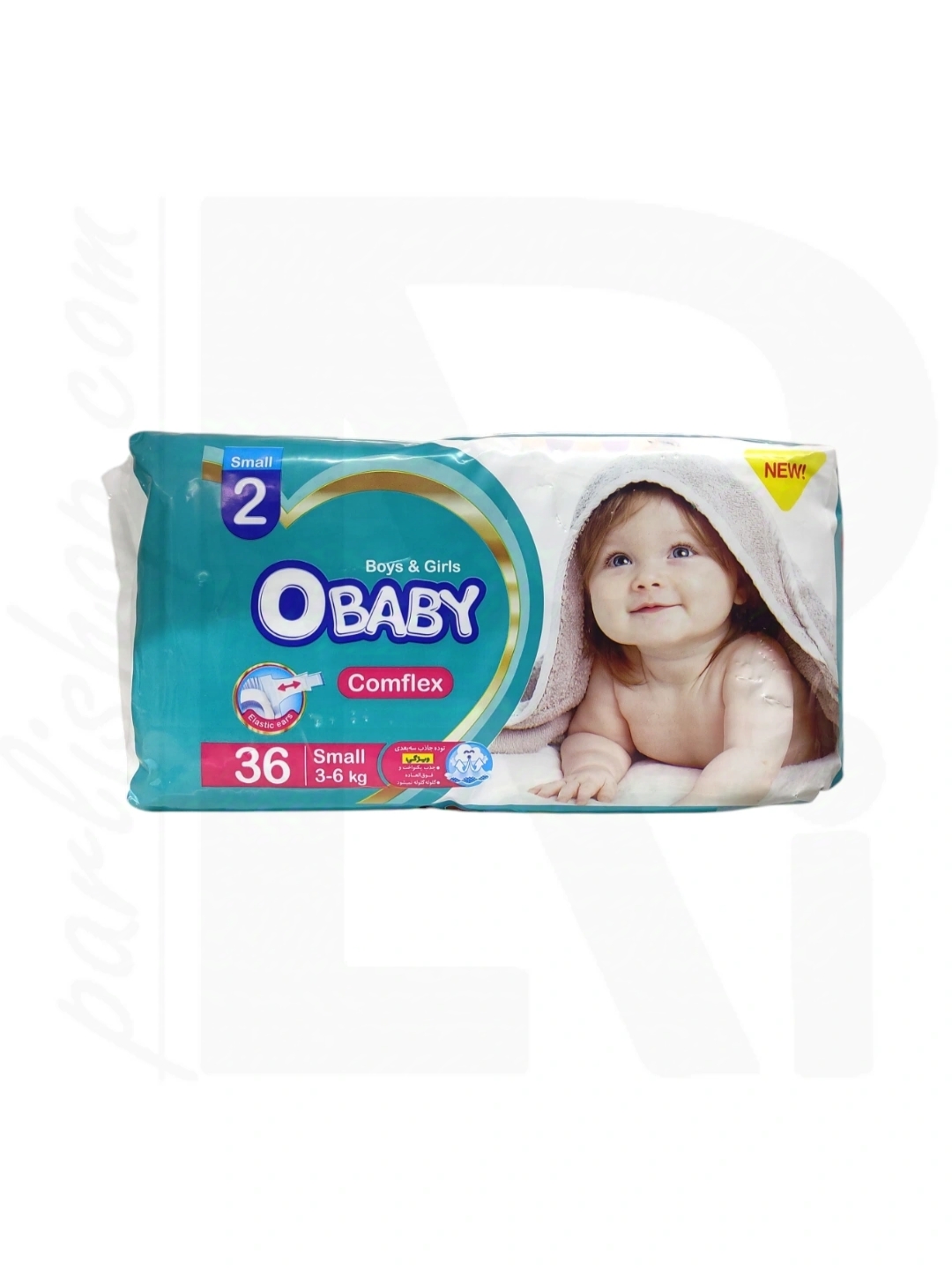 پوشک کامل کامفلکس سایز کوچک 2 OBABY (36 عددی)
