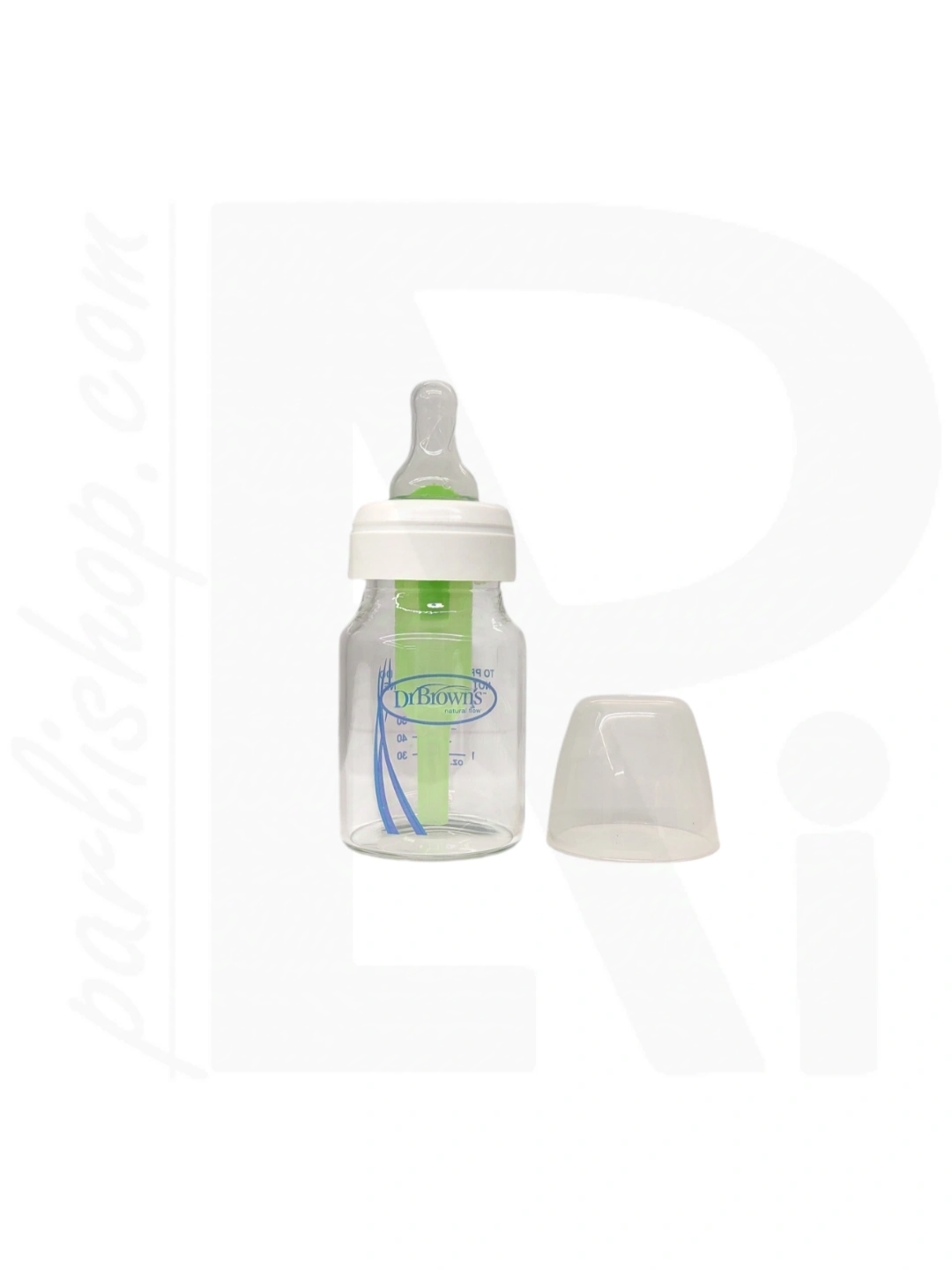شیرخوری ضد نفخ سفید 60ml پیرکس DR.Browns