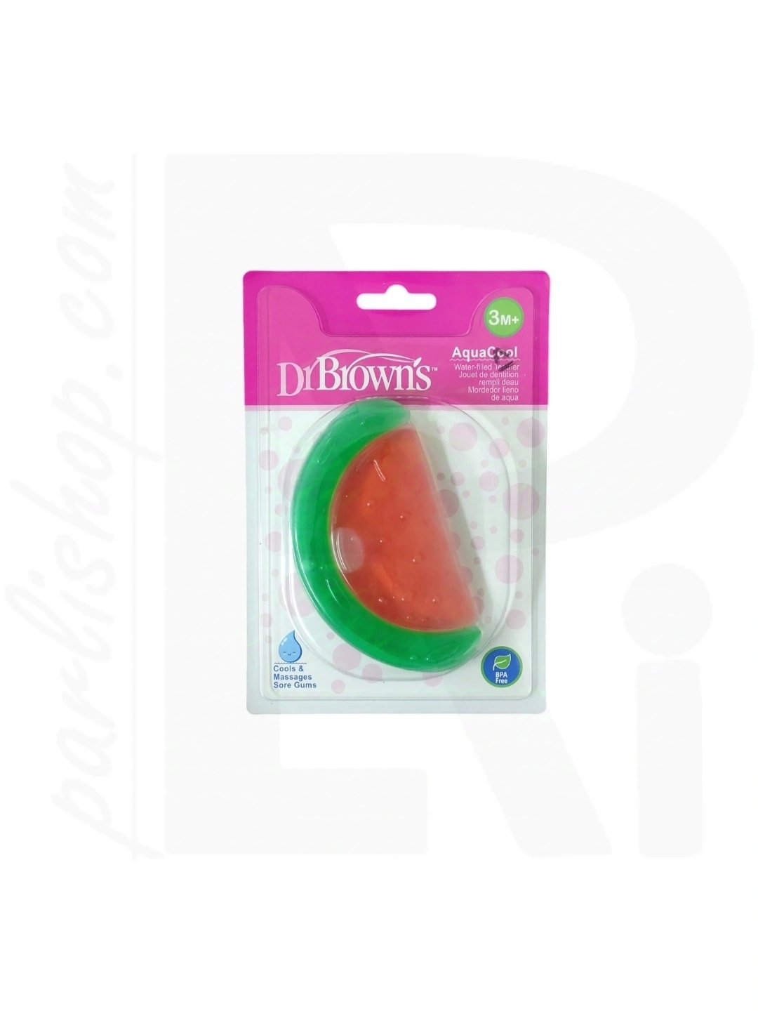 دندان گیر مایع دار DR.Browns طرح هندوانه