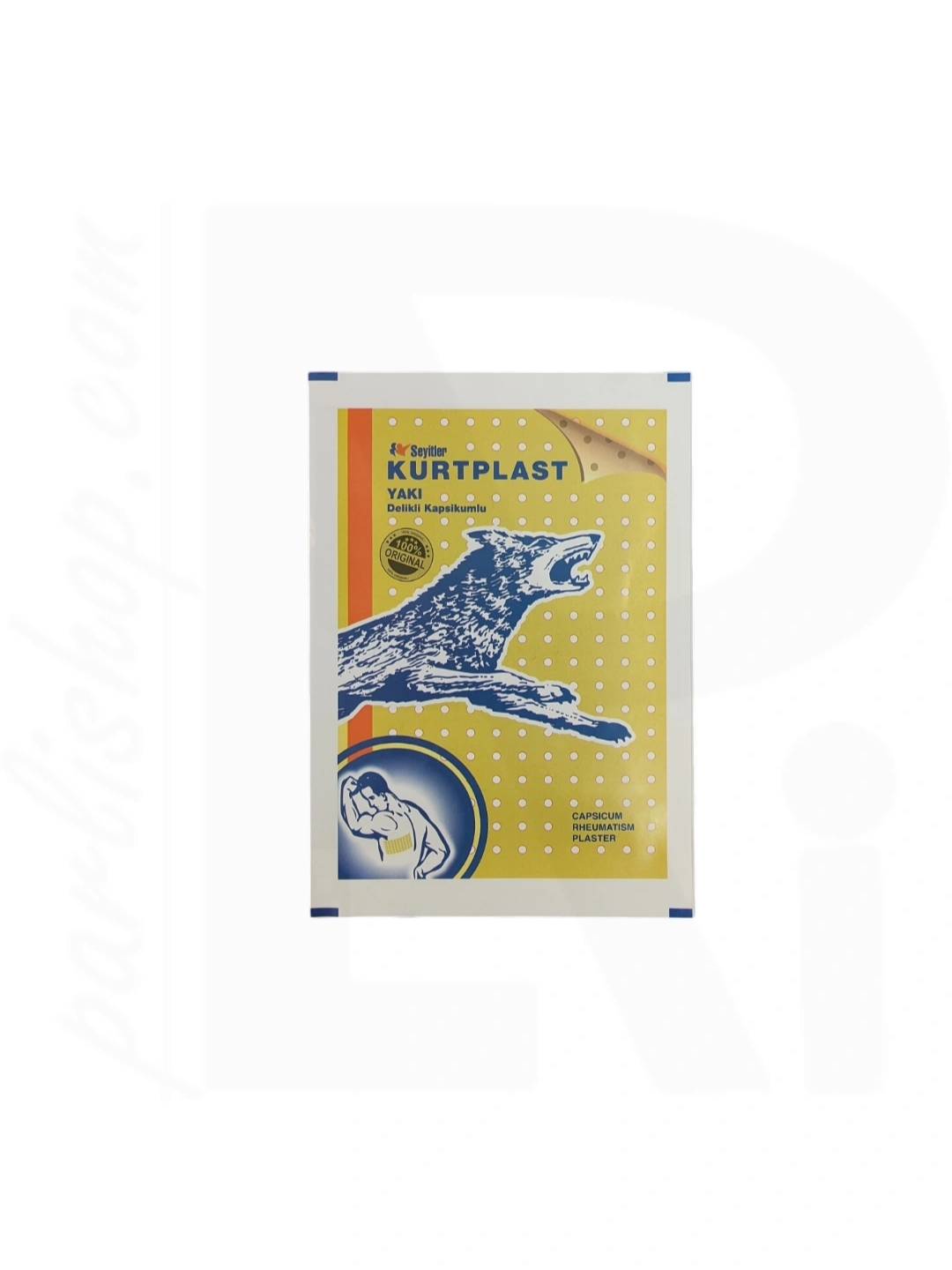 چسب ضد درد گرگ نشان KURTPLAST
