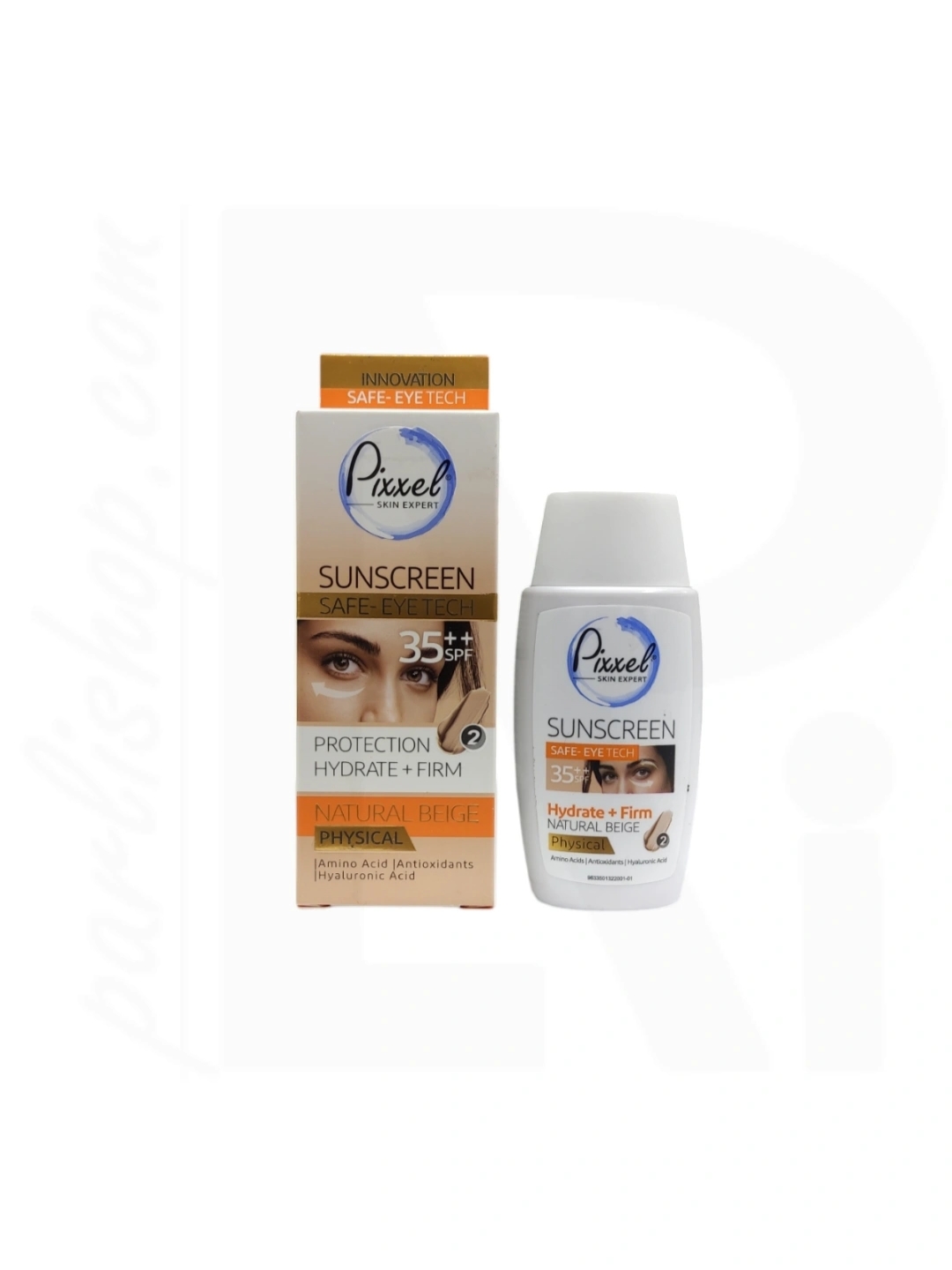 ضد آفتاب رنگی (Natural Beige ) Pixxel Physical