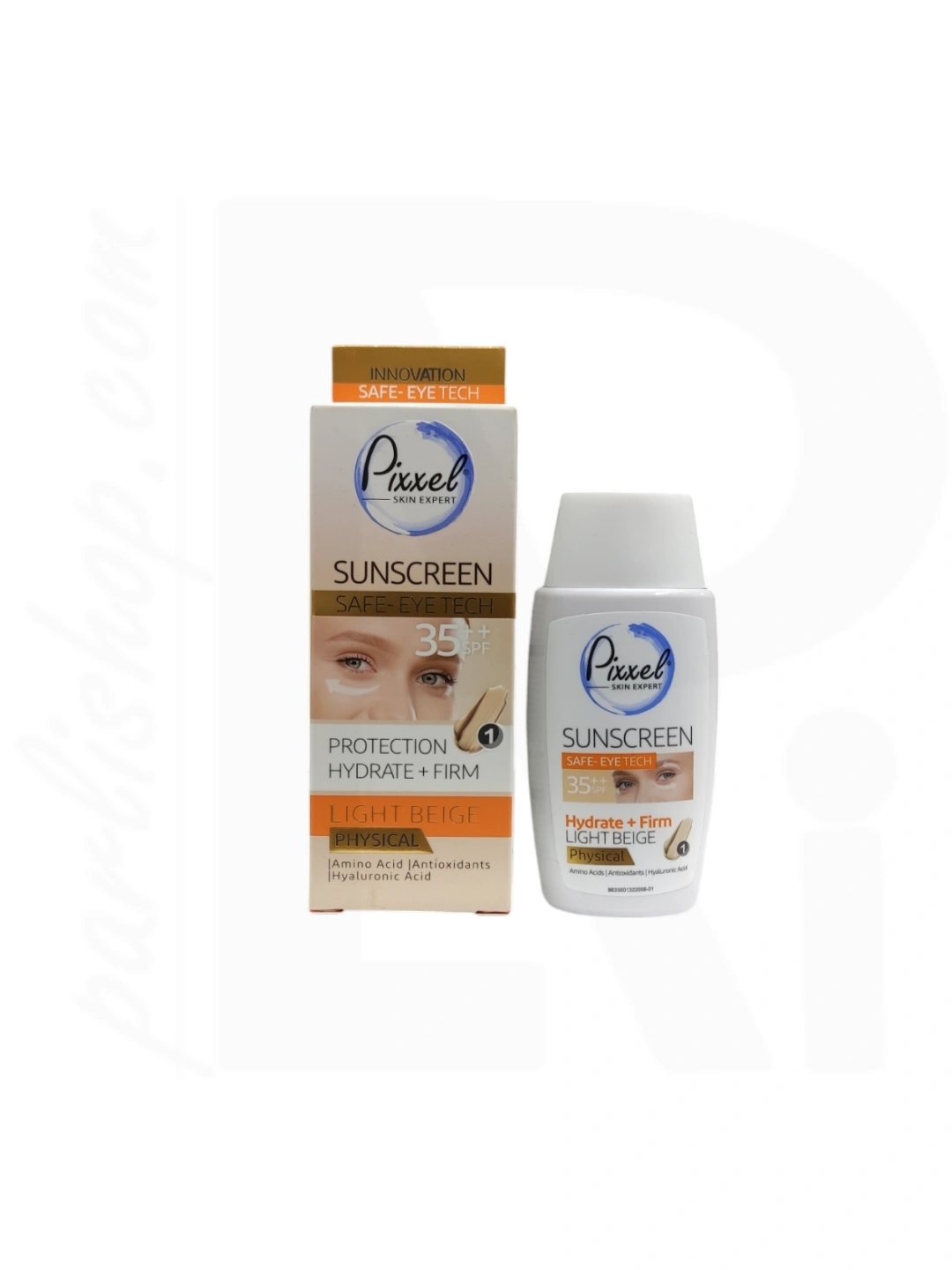 ضد آفتاب رنگی (Light Beige ) Pixxel Physical