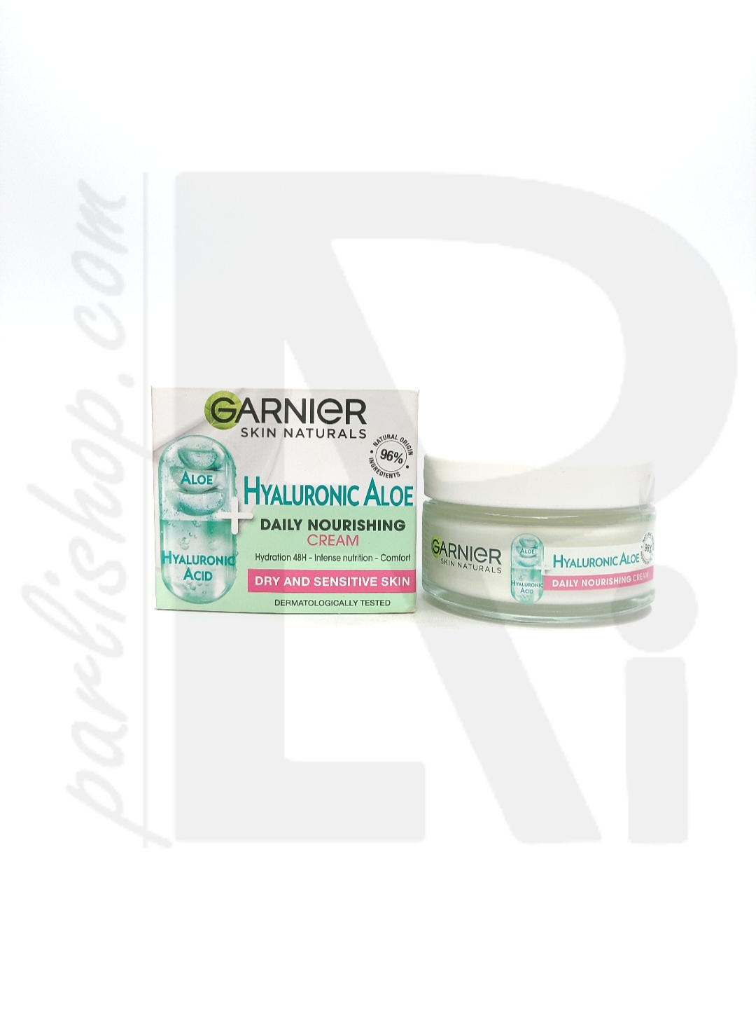 کرم آبرسان Garnier مدل Hyaluronic aloe