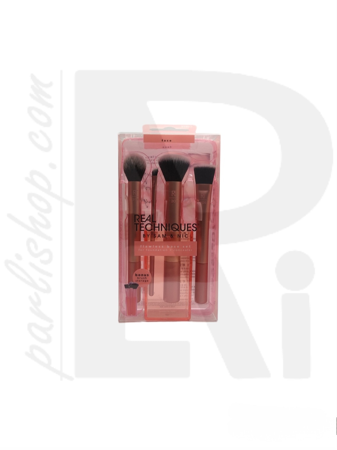 ست براش 4 عددی Real techniques مدل  Flawless Base