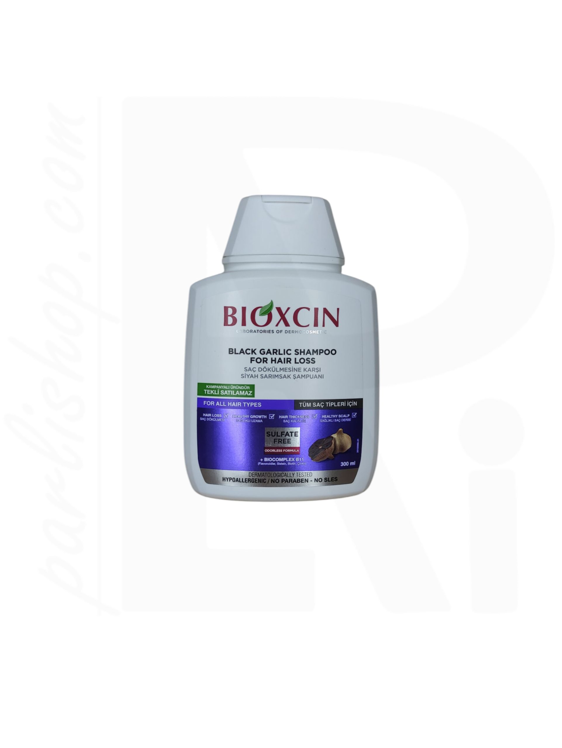 شامپو ضد ریزش سیر سیاه Bioxcin